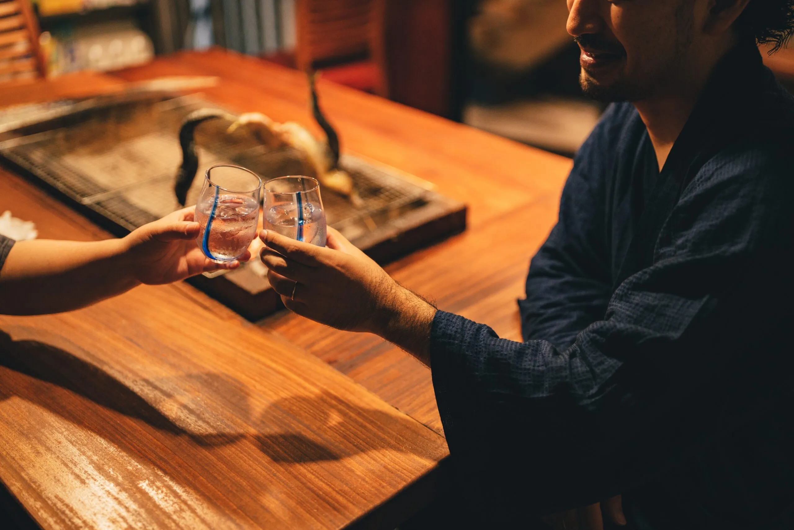 Sake experience in Izakaya