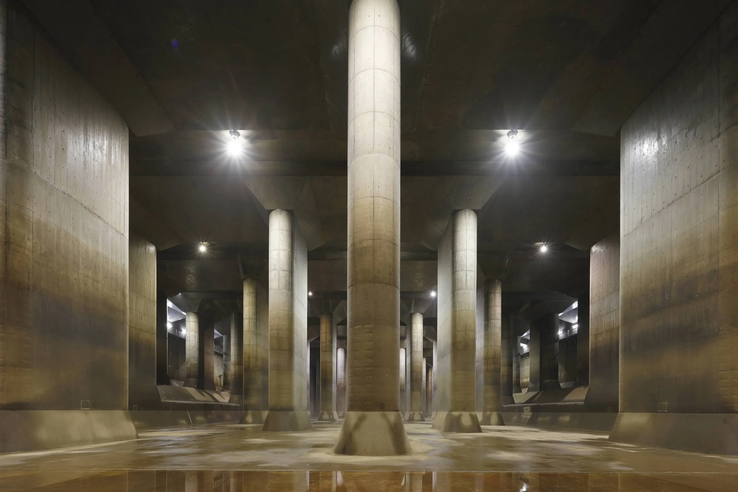 Metropolitan Area Outer Underground Discharge Channel | Saitama