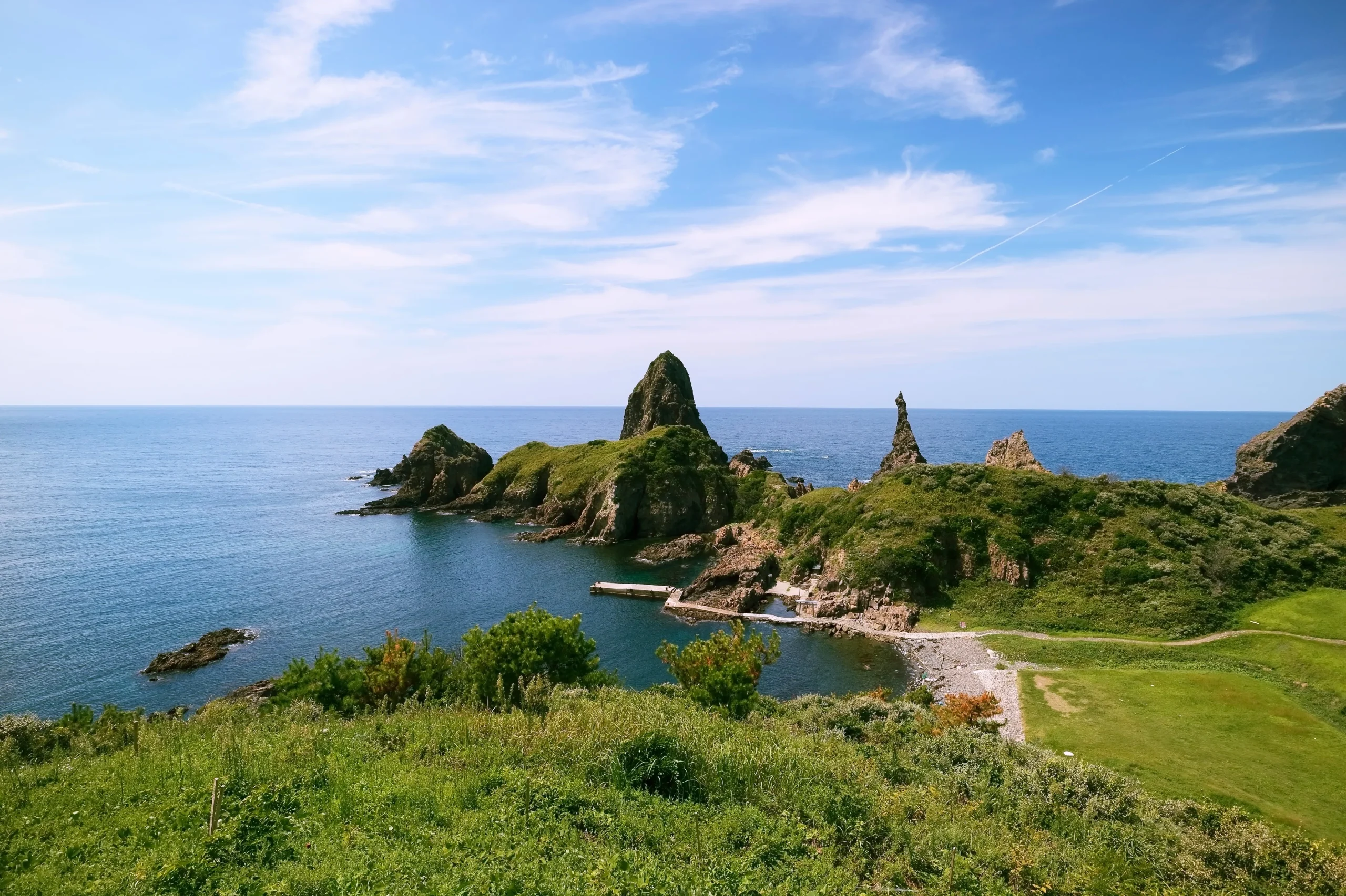 Kuniga Coast on Nishinoshima in the Oki Islands, Shimane